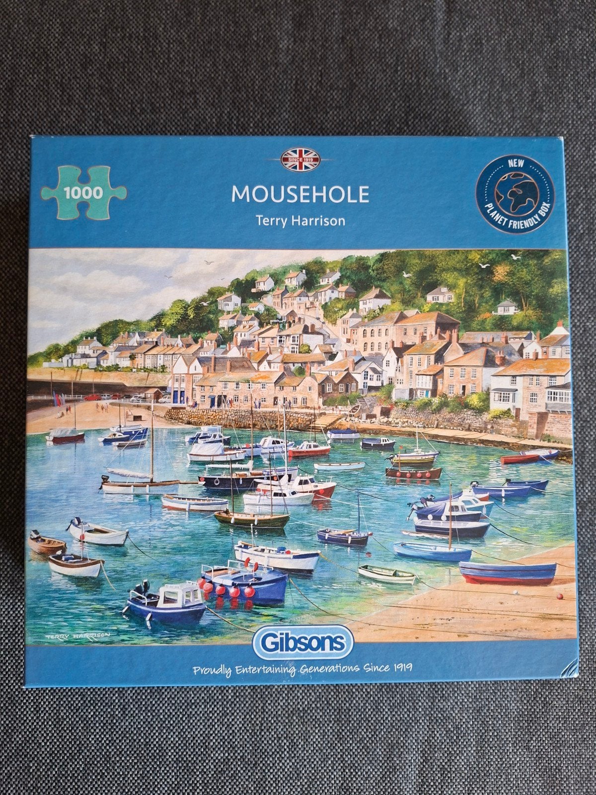 Gibsons legpuzzel 1000 stukjes., Hobby en Vrije tijd, Denksport en Puzzels, Ophalen of Verzenden, 500 t/m 1500 stukjes, Zo goed als nieuw