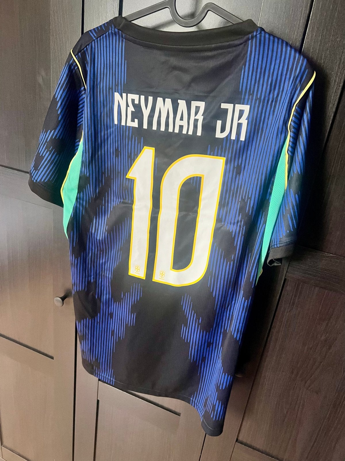 Neymar Jr. Brazilië Wk Voetbalshirt Maat M, Nieuw, Ophalen of Verzenden, Voetbal, Maat 48/50 (M)