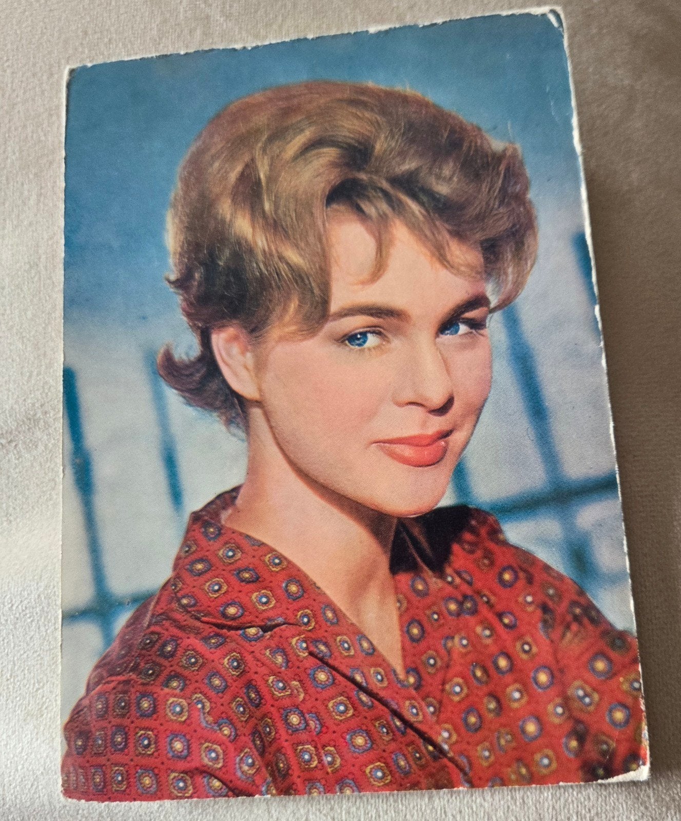 Vintage Ansichtkaart Conny Froboess - Universum-Film, Verzamelen, Verzenden, 1940 tot 1960, Ongelopen, Sterren en Beroemdheden