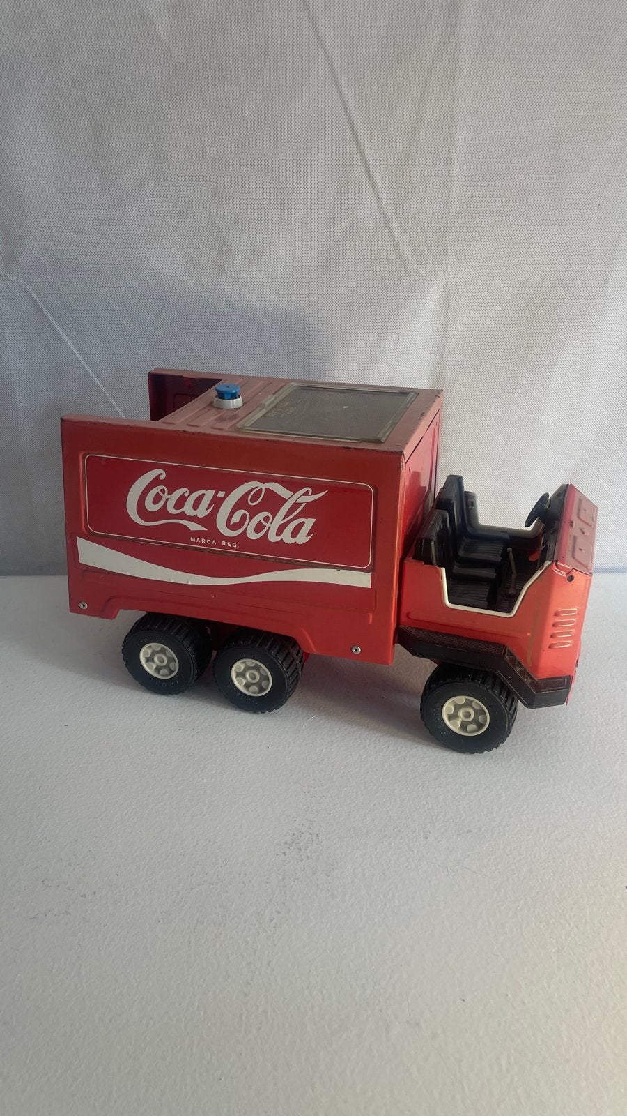 Vintage Coca-Cola Speelgoedvrachtwagen - Rico S.A., Ophalen of Verzenden, Gebruikt