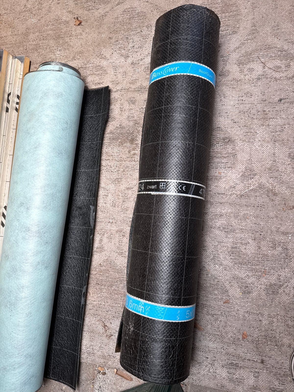 Bosscover 470K24 dakleer, Ophalen, Overige materialen, Zwart, Nieuw