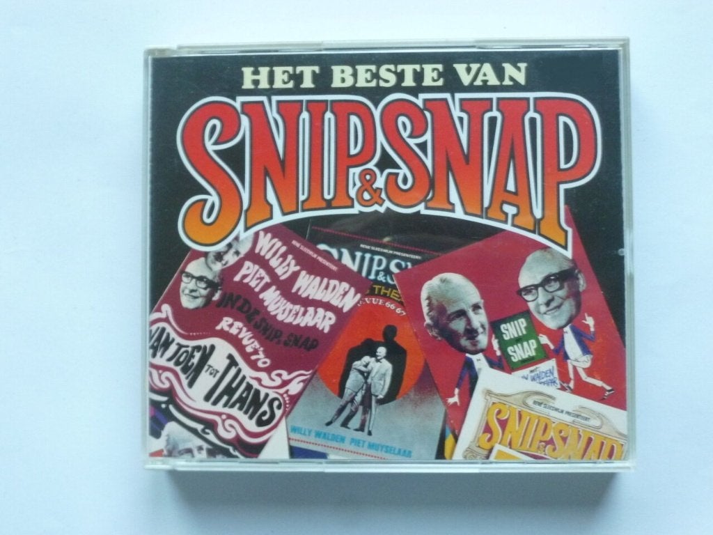2 CD Snip & Snap – Het Beste Van Snip & Snap, Boxset, Ophalen of Verzenden, Zo goed als nieuw, Nederlandstalig