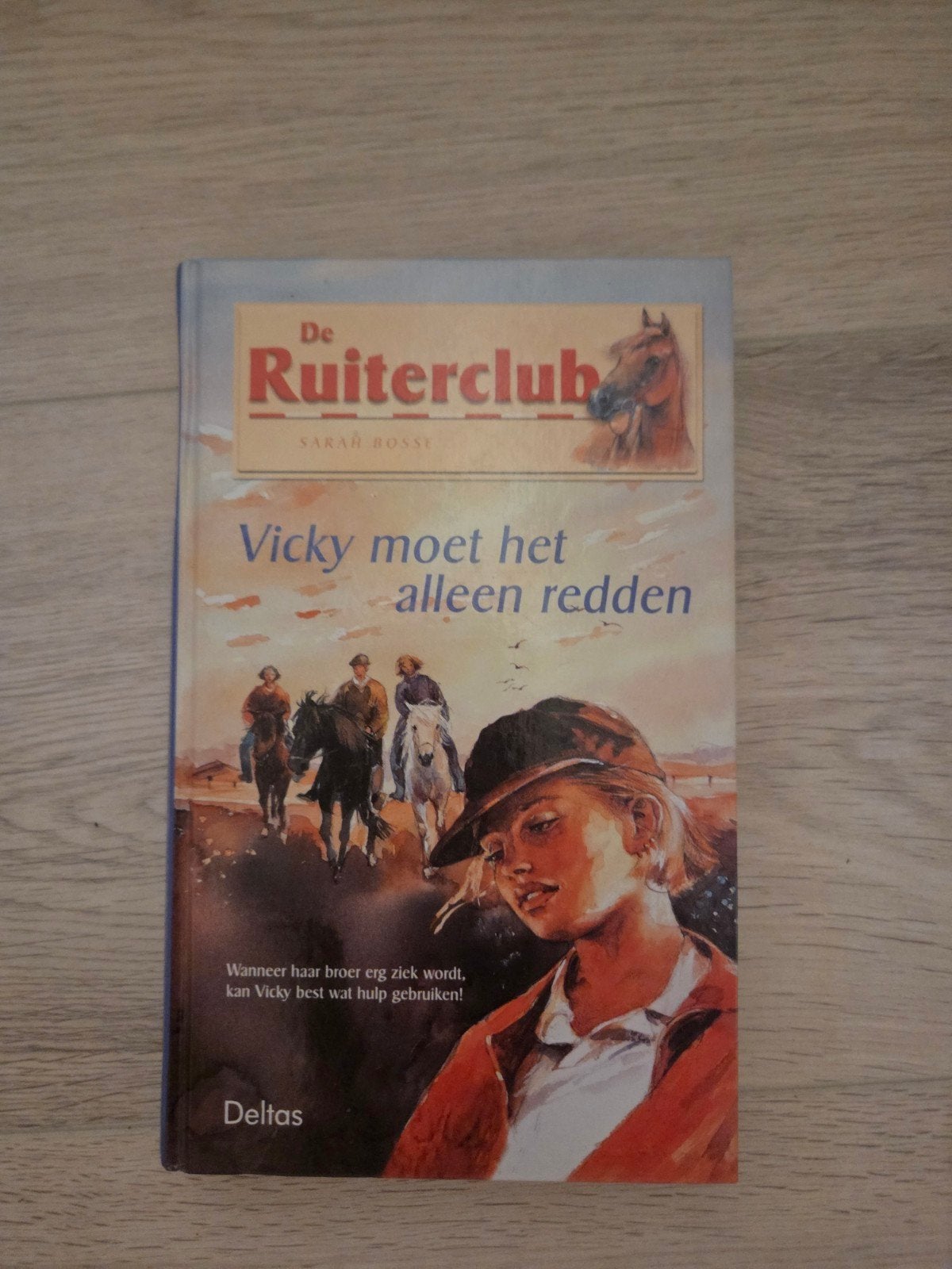 De Ruiterclub: Vicky moet het alleen redden - Sarah Bossé, Ophalen, Gelezen, Sarah Bossé, Fictie