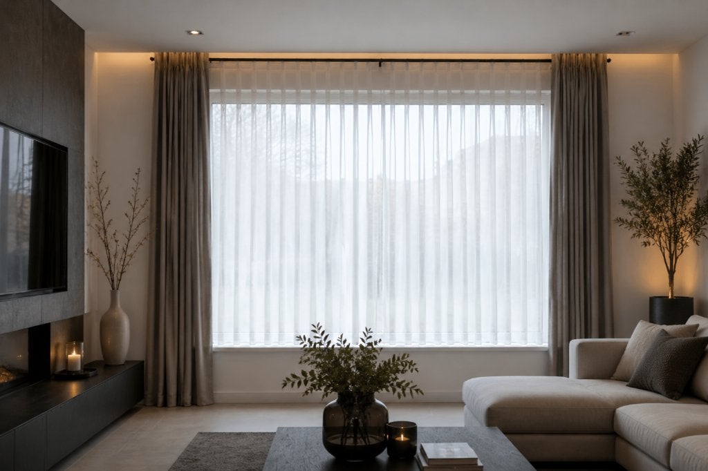Prachtige ADO Vitrage (2-delig) - Off-White-kleurnr. 35, Vitrage, Overige merken, 153 cm, 296 cm