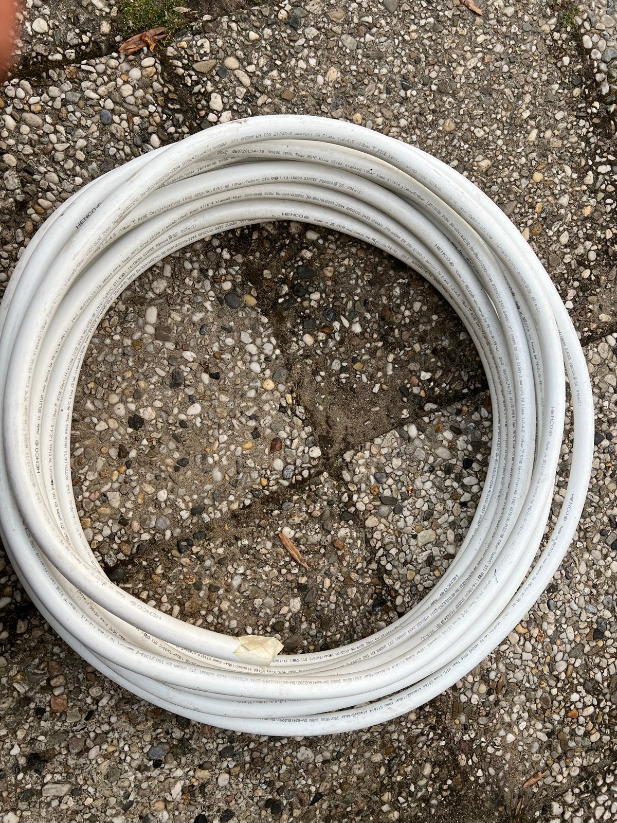 Henco PE-Xc/Al/PE-Xc meerlagenbuis 20x2, Ophalen of Verzenden, Gebruikt, Overige merken, Kabel of Snoer