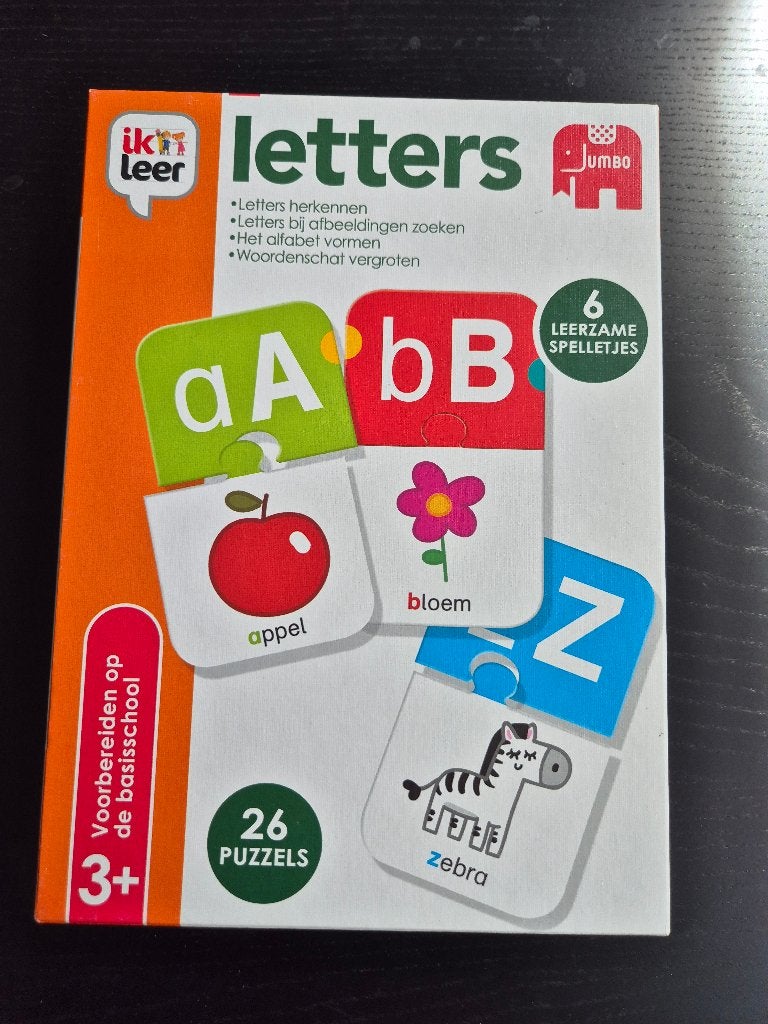 Jumbo letters, Ophalen of Verzenden, Zo goed als nieuw, Taal en Lezen