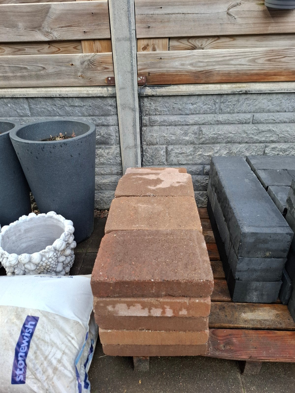Tumbelton copper blend 20x30x6 cm, Tuin en Terras, Tegels en Klinkers, Ophalen, Klinkers, Nieuw, Minder dan 5 m²