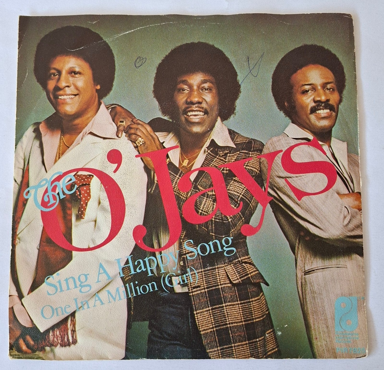 The O'Jays        Sing a happy song, Ophalen of Verzenden, Gebruikt, 7 inch, Pop