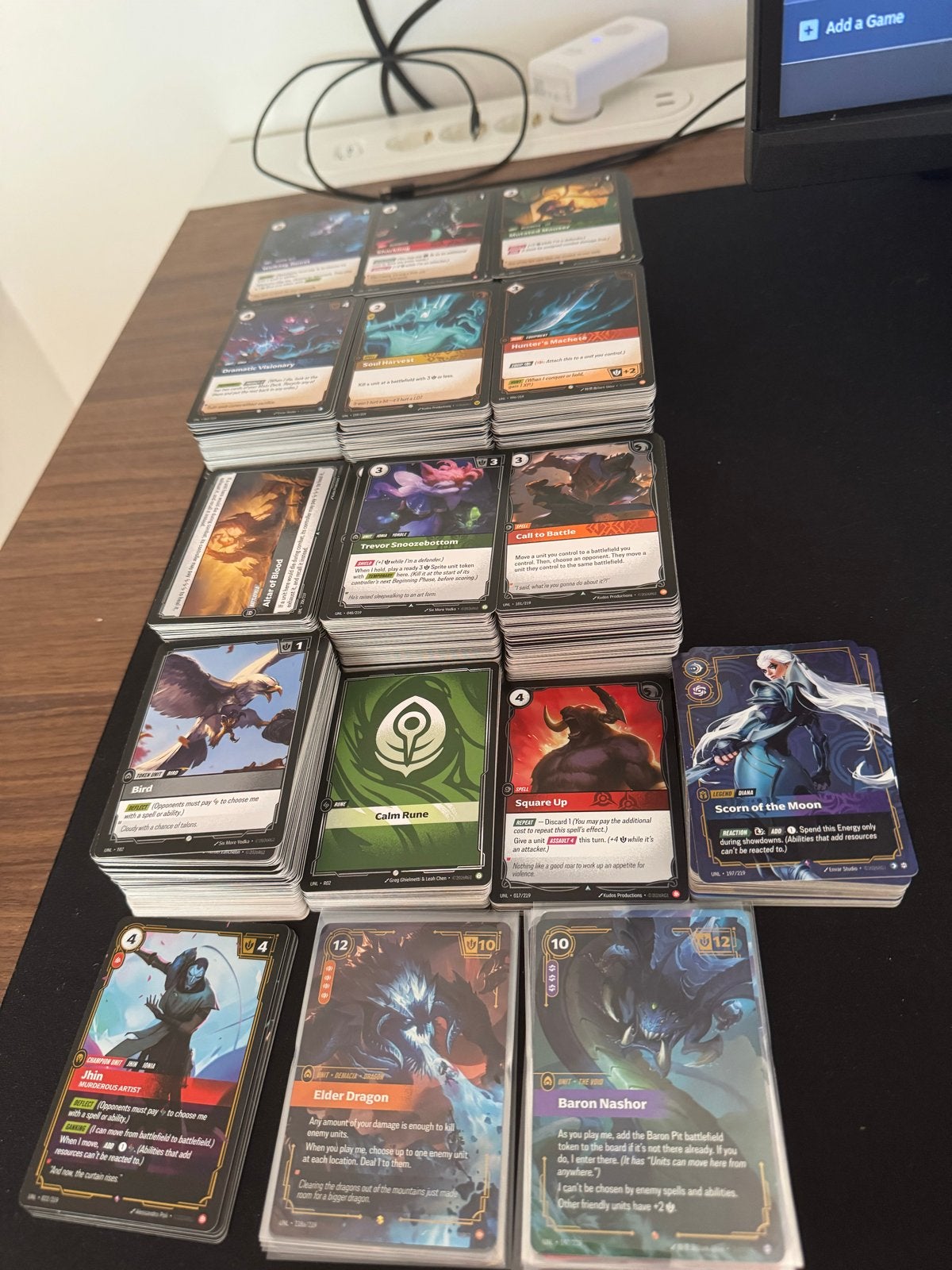 Grote Riftbound Unleashed Kaartencollectie (3000+), Ophalen of Verzenden, Gebruikt, Losse kaart, Foil