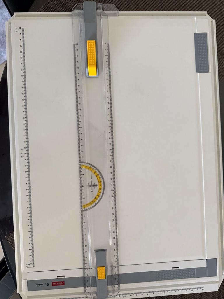 Tekentafel Geo A3, Doe-het-zelf en Verbouw, Tekentafels, Ophalen of Verzenden, Gebruikt, Minder dan 130 cm