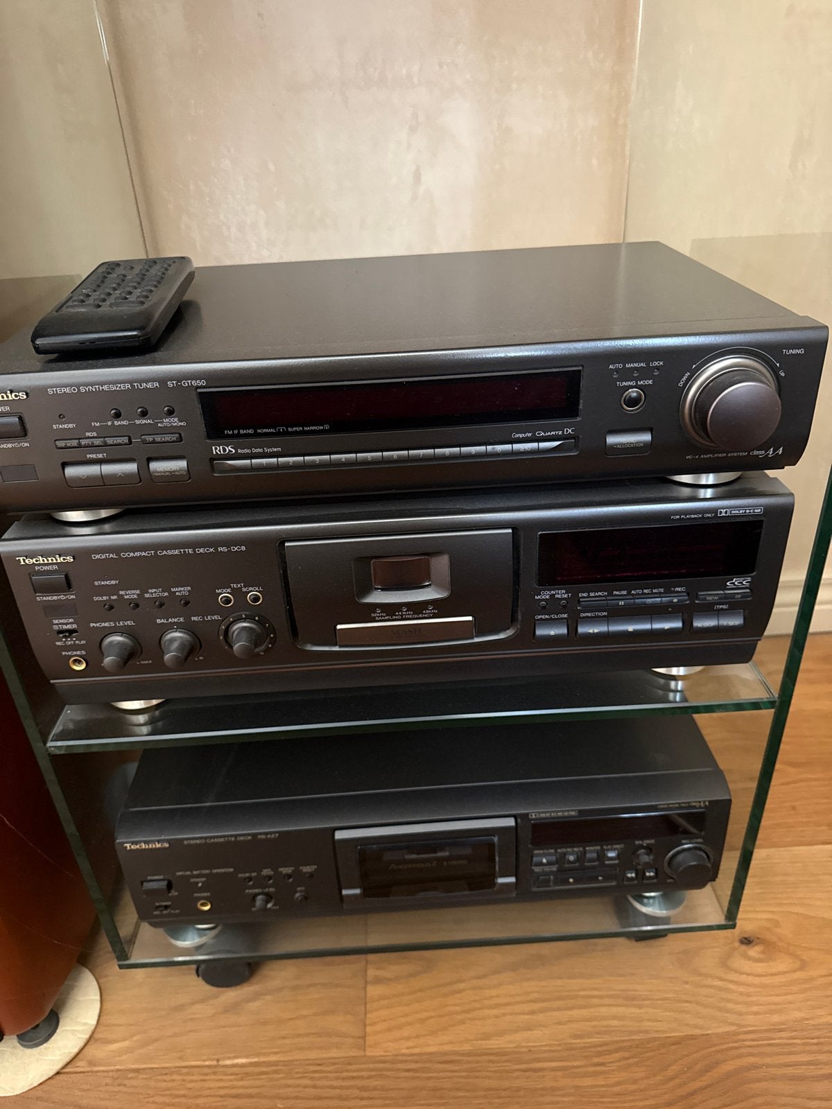 Technics Hifi Set - Tuner, Cassettedeck, CD-Spelers, Overige merken, Gebruikt, Cassettedeck, Losse componenten