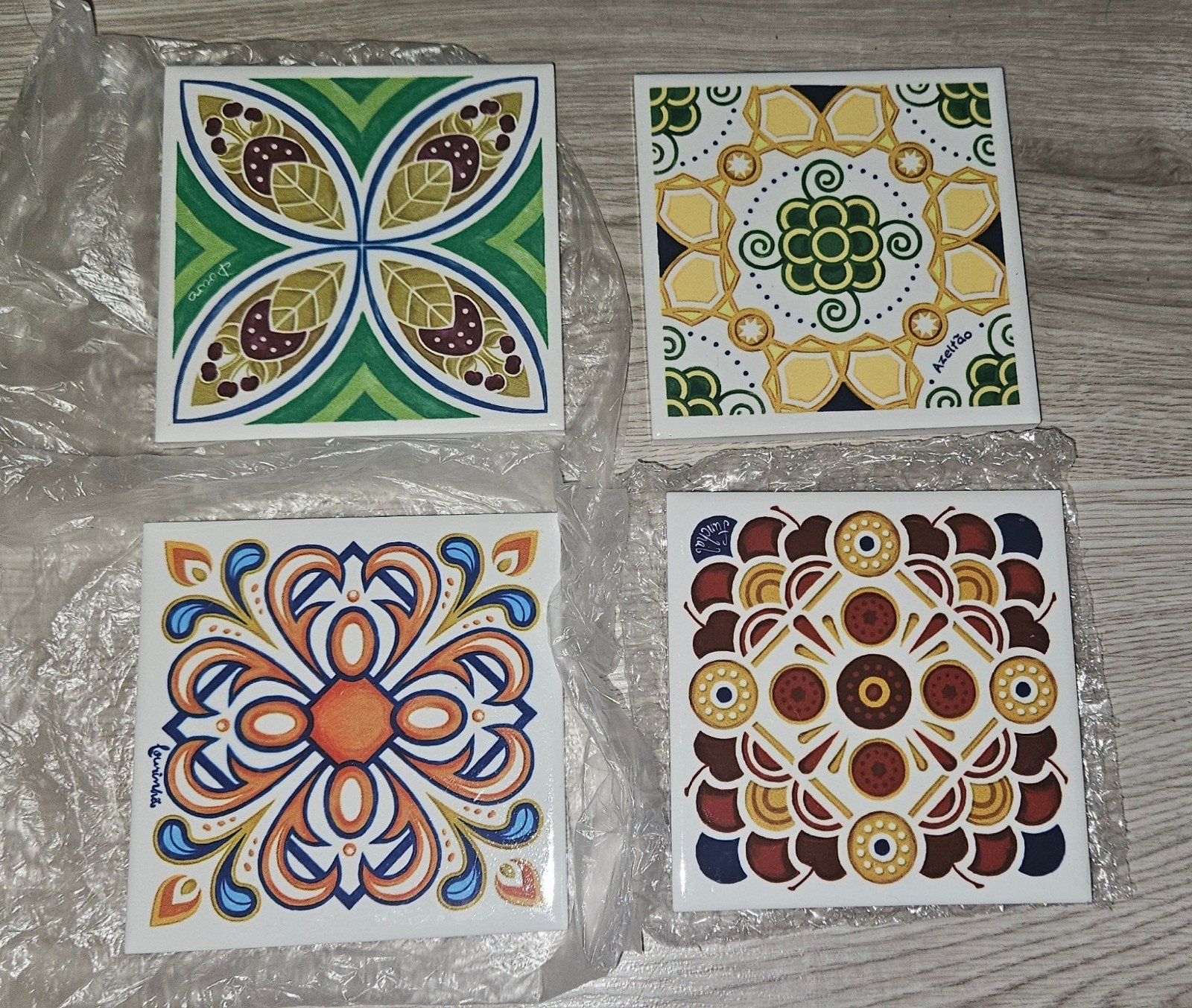Hertog Jan tegels - Set van 4 unieke onderzetters, Ophalen of Verzenden, Nieuw, Overige typen, Hertog Jan