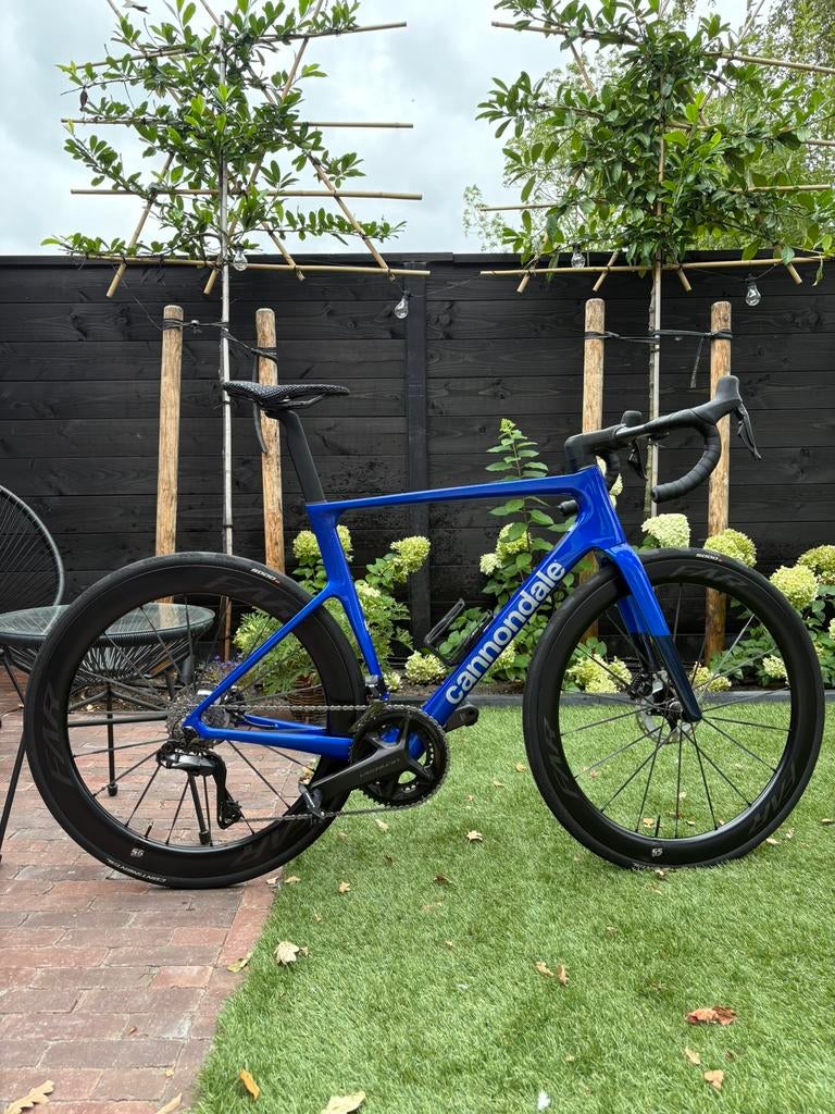 Cannondale Supersix Evo Carbon 2 + Farsports Wielen, 28 inch, Carbon, Zo goed als nieuw, Meer dan 20 versnellingen