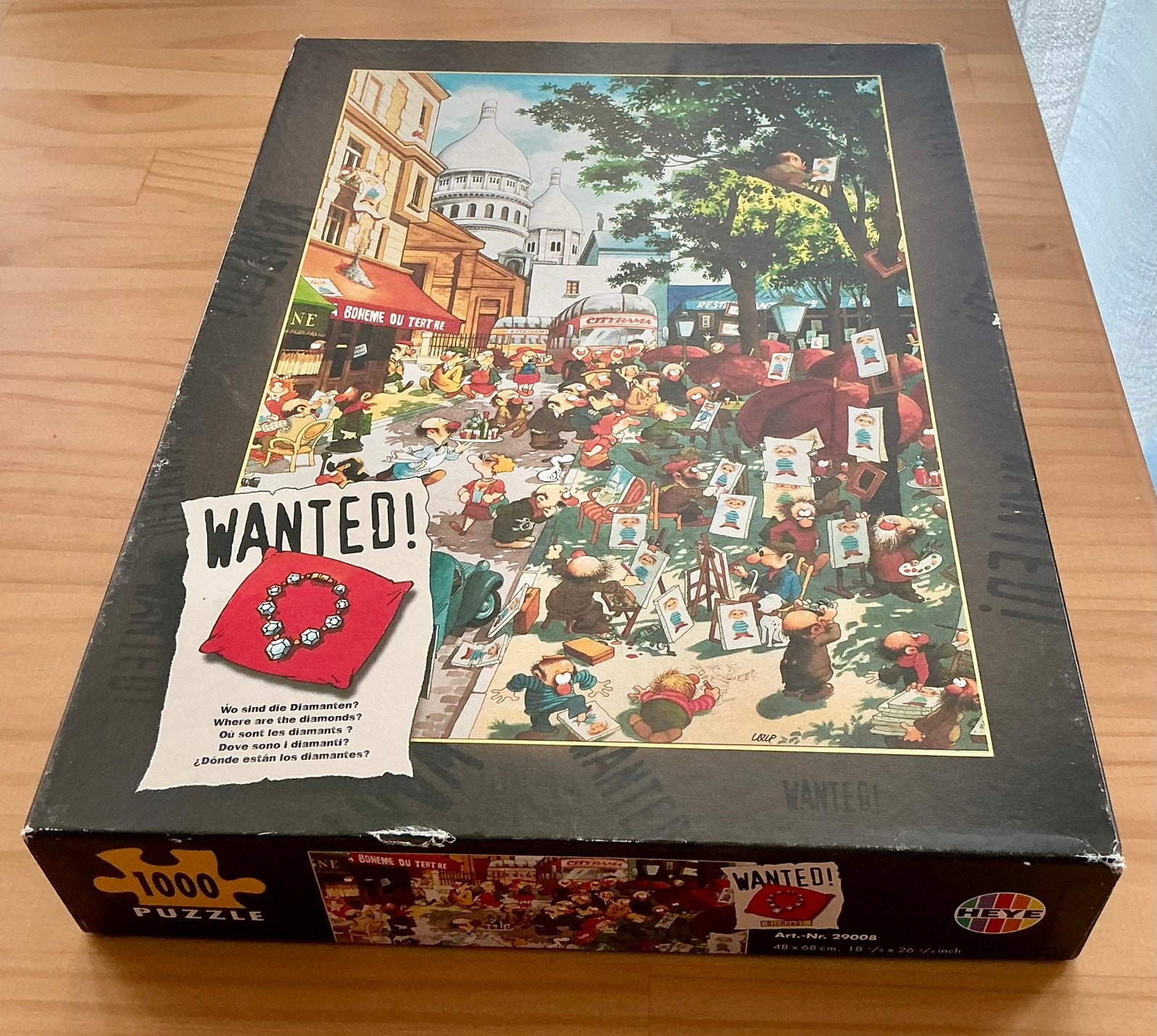 Legpuzzel Heye  1000st. 4 voor € 20,00, Ophalen, 500 t/m 1500 stukjes, Gebruikt
