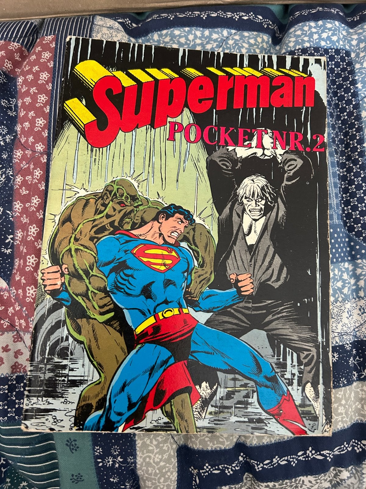 Superman Pocket Nr. 2 - Vintage Comic, Eén comic, Ophalen of Verzenden, Gelezen, Amerika