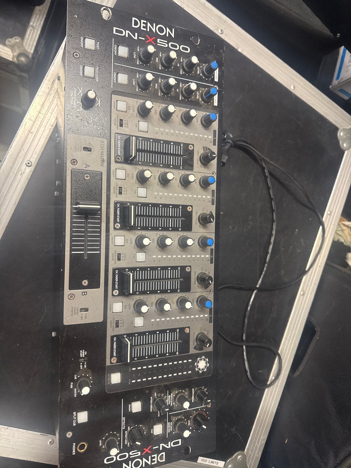 Denon DN-X500 4-kanaals DJ mixer - Gebruikt, Muziek en Instrumenten, Mengpanelen, Ophalen, Gebruikt, Minder dan 5 kanalen, Microfooningang