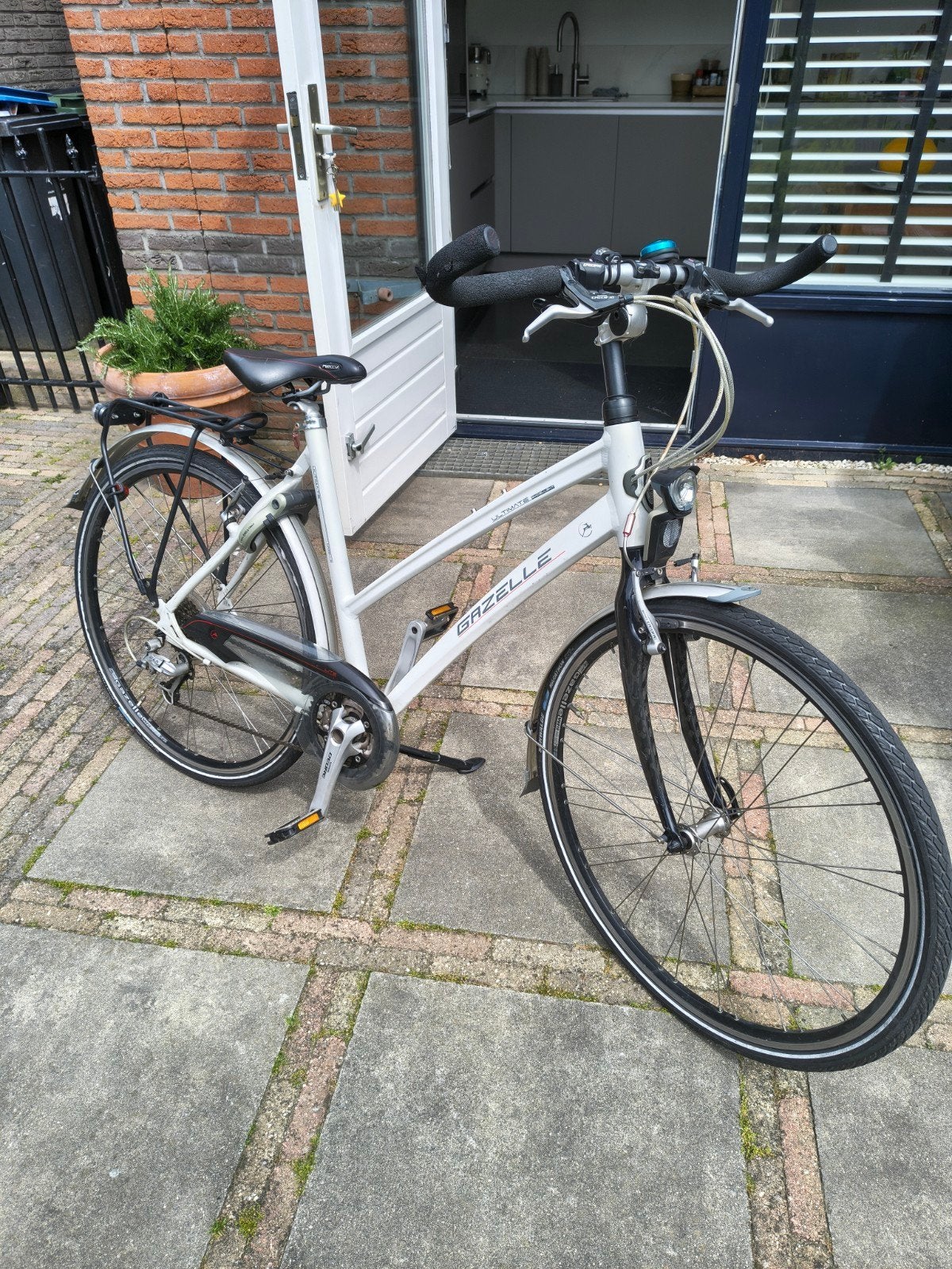 Gazelle Ultimate, 28 inch, Velgrem, Ophalen of Verzenden, Meer dan 20 versnellingen