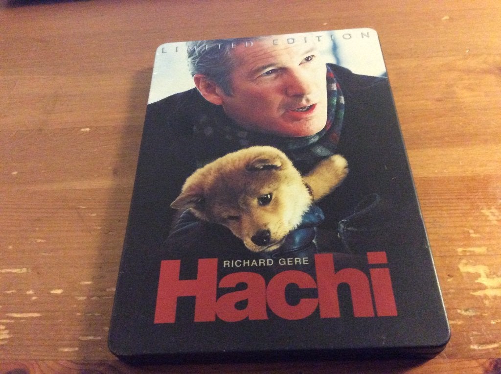 Hachi. dvd, steelbook. limited edition, Alle leeftijden, Ophalen of Verzenden, Gebruikt, Waargebeurd drama