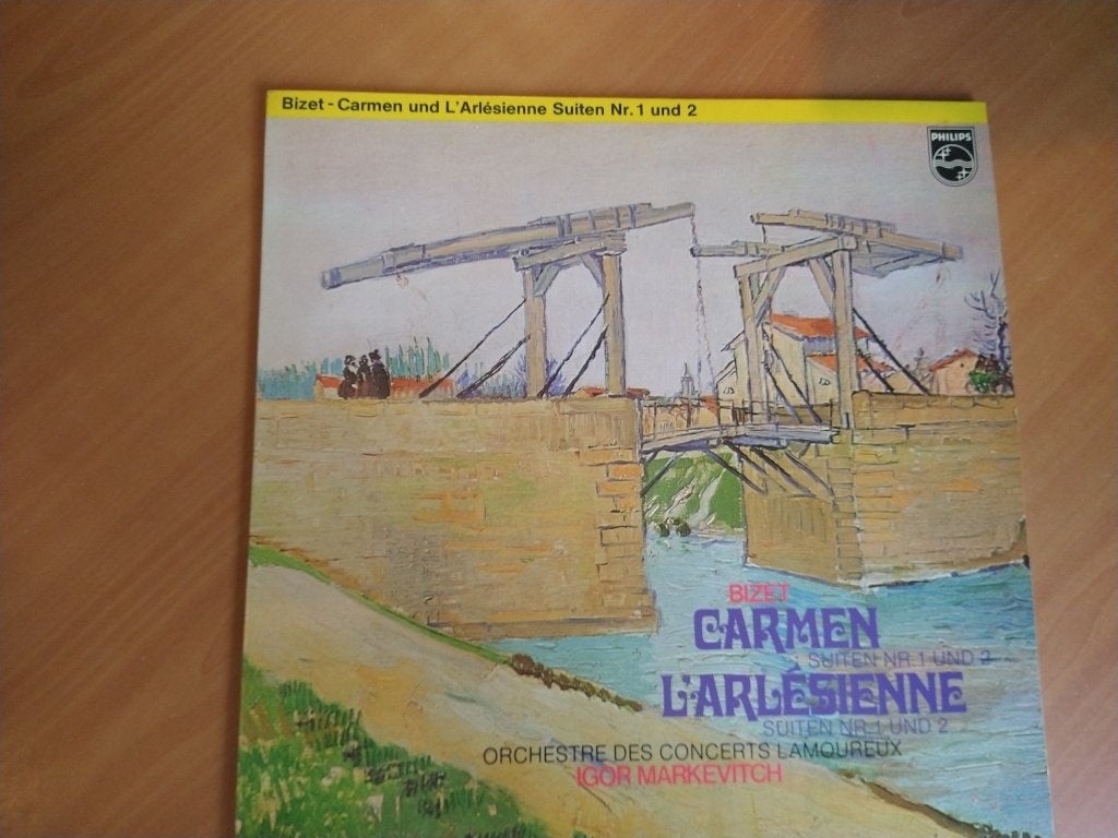 LP Bizet - Carmen und L' Arlesienne Suiten Nr. 1 und 2, Gebruikt, Opera of Operette, Ophalen of Verzenden, Romantiek