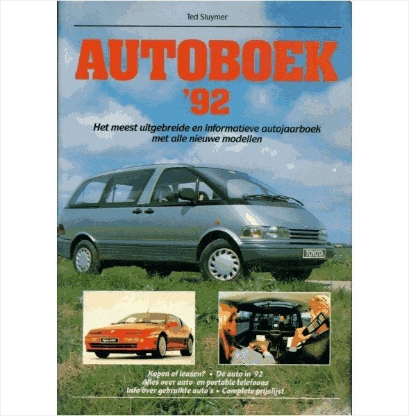 Autoboek Jaarboek 1992 #1 Nederlands, Ophalen of Verzenden, Gelezen, Algemeen