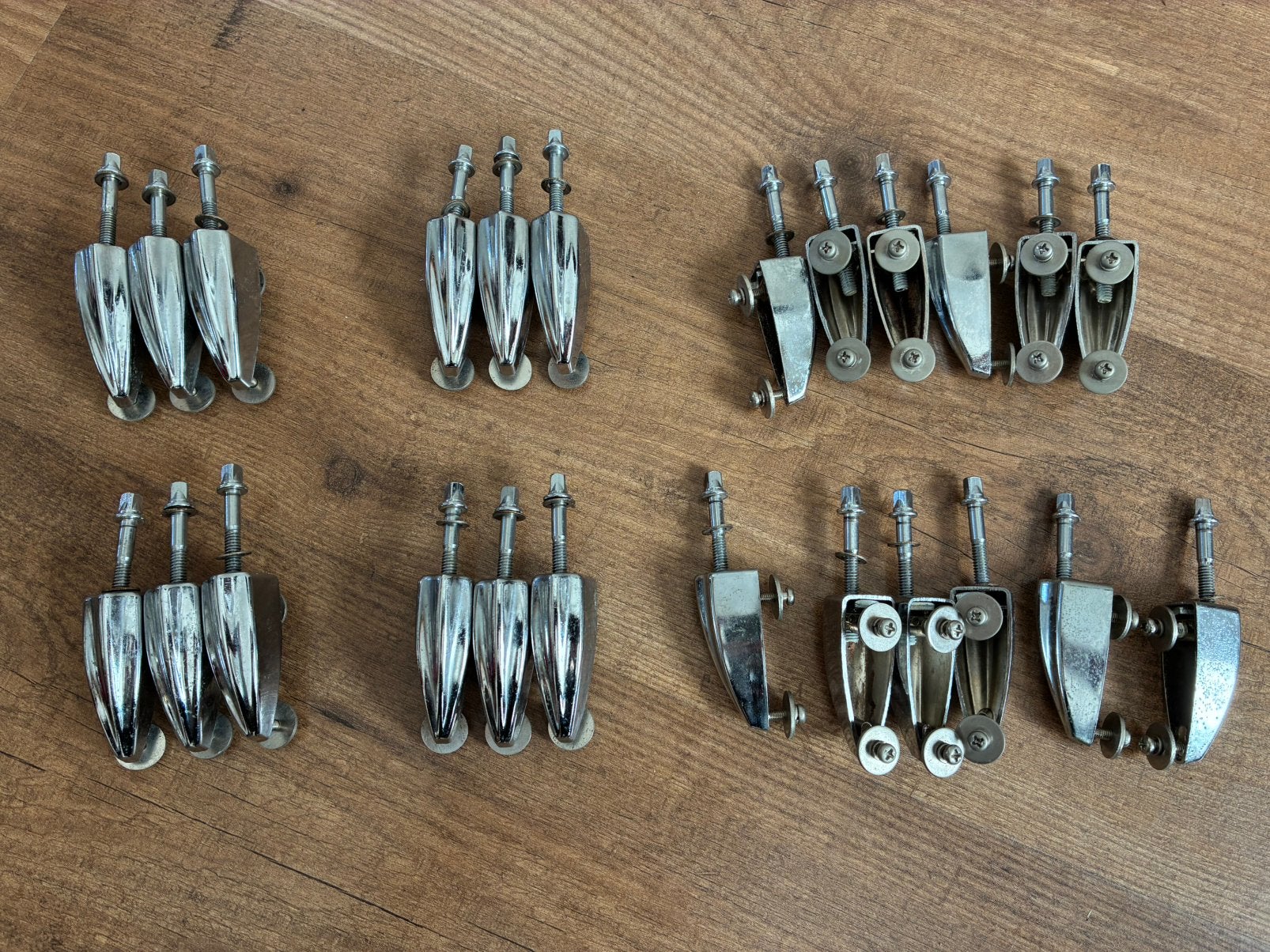 24 st. Vintage Tom Lugs(MIJ)+Spanbouten+Bevestigings-boutjes, Verzenden, Drums of Percussie, Hoshino, Nvt
