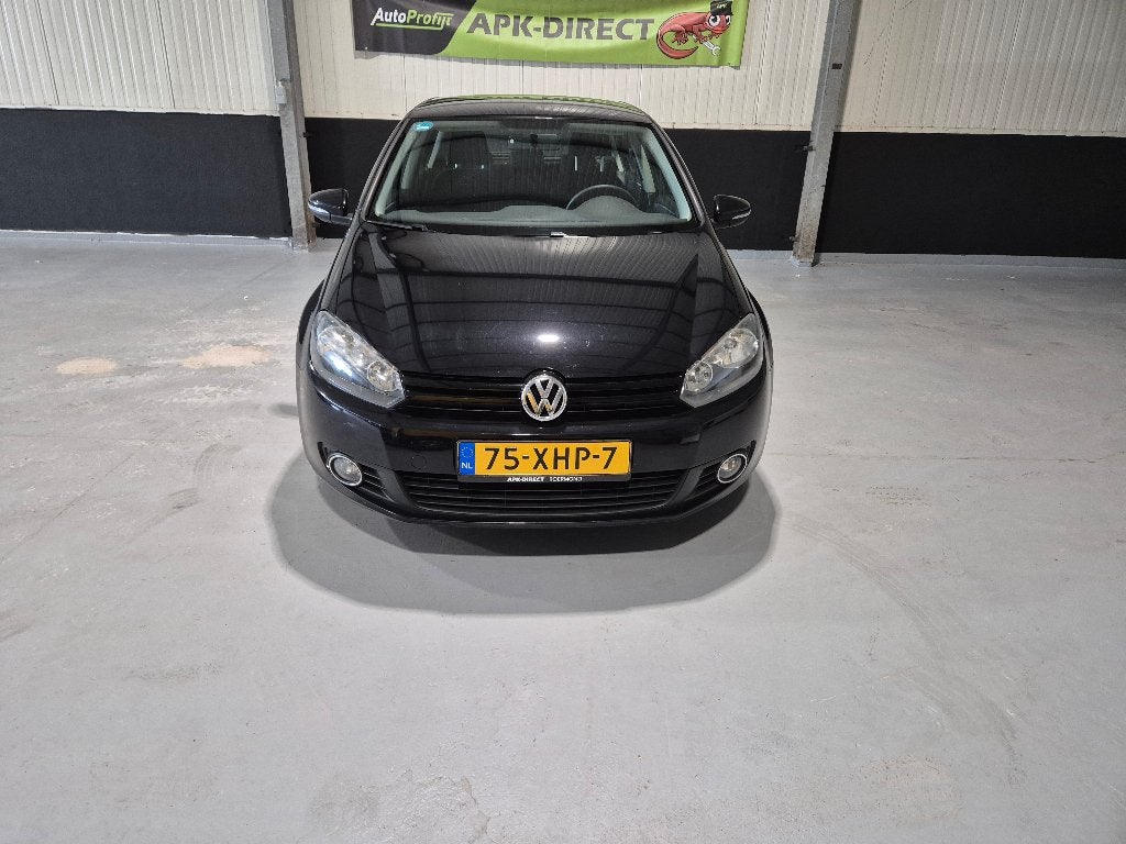 Volkswagen Golf 1.2 TSI 77KW 5D 2012 Zwart, Auto's, Voorwielaandrijving, 4 cilinders, 610 kg, Zwart