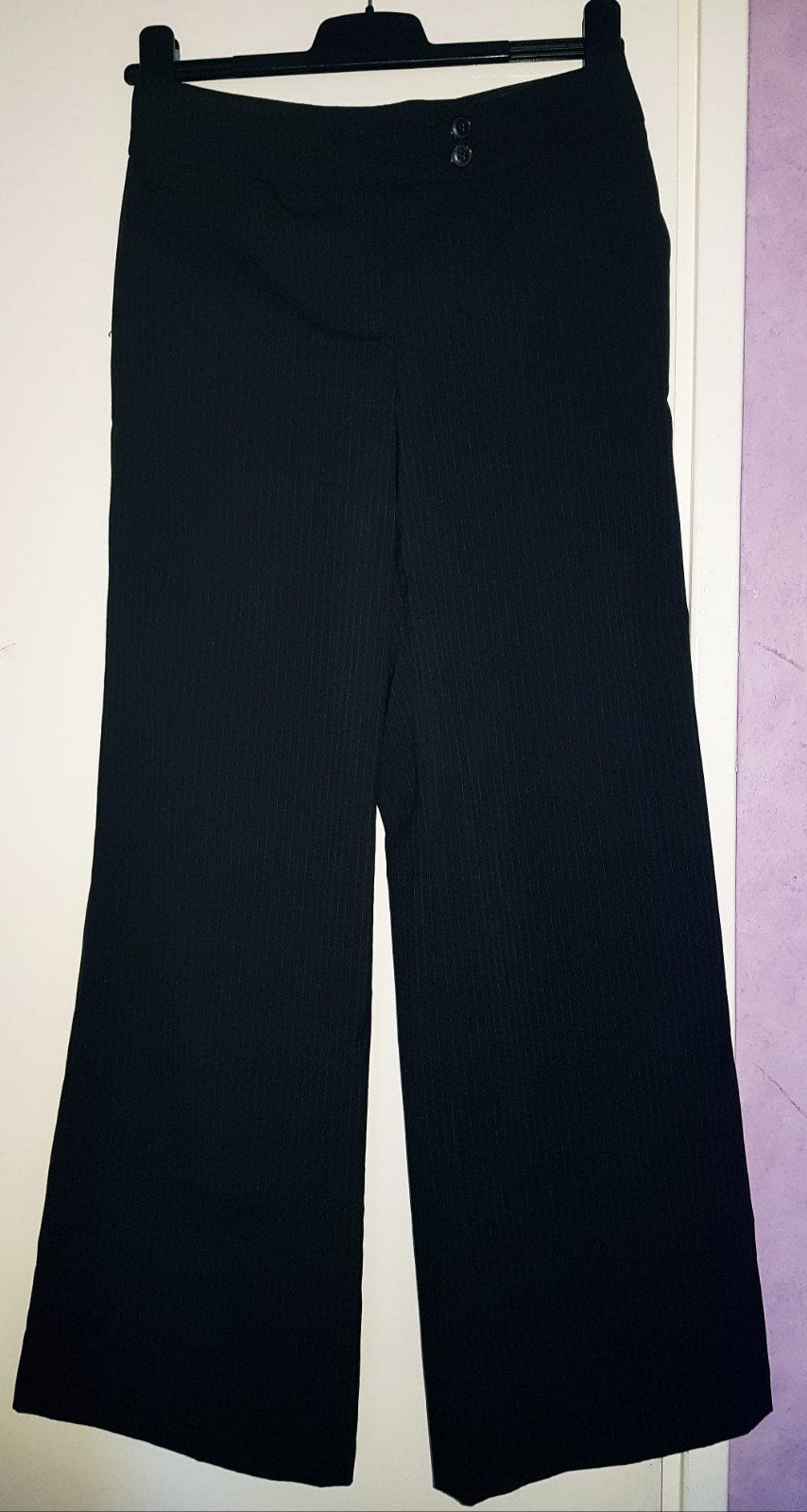 Elegante Zwarte pantalon broek zwart, Zwart, Nieuw, Ophalen of Verzenden, Maat 34 (XS) of kleiner
