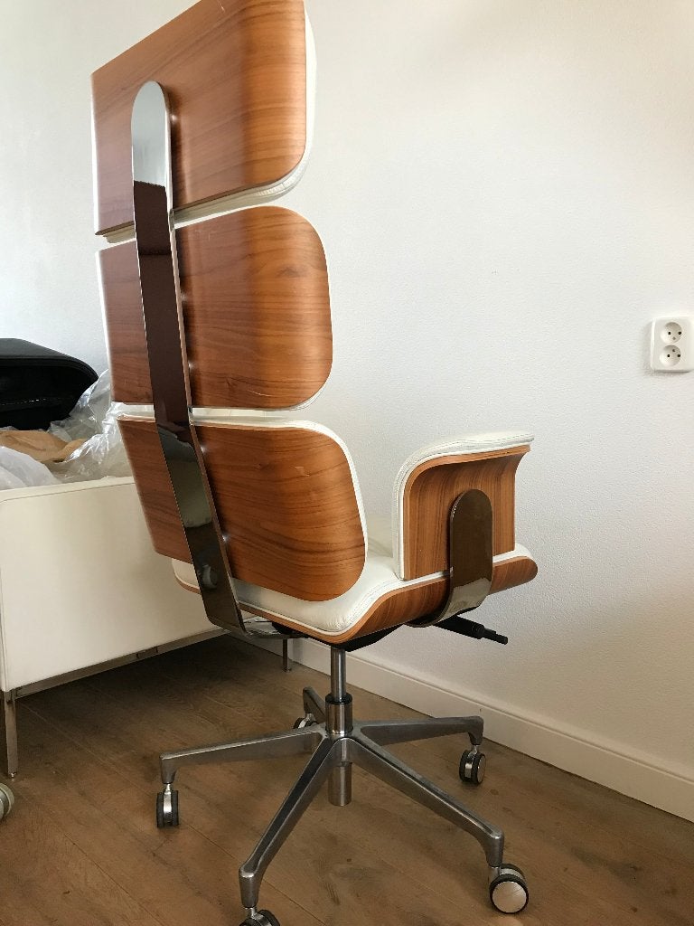 Altek Milano Italy Armadillo 1 bureaustoel stoel design, Ophalen, Gebruikt, Leer, Nvt