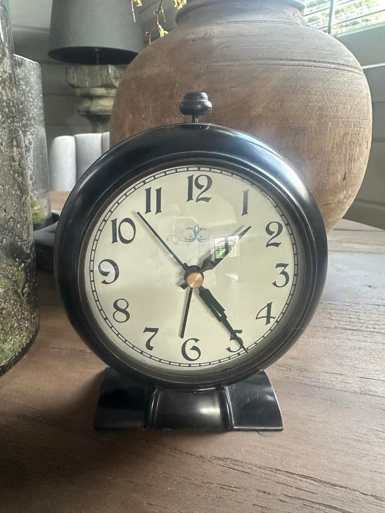 Vintage klok - wekker, Antiek en Kunst, Antiek | Klokken, Ophalen of Verzenden