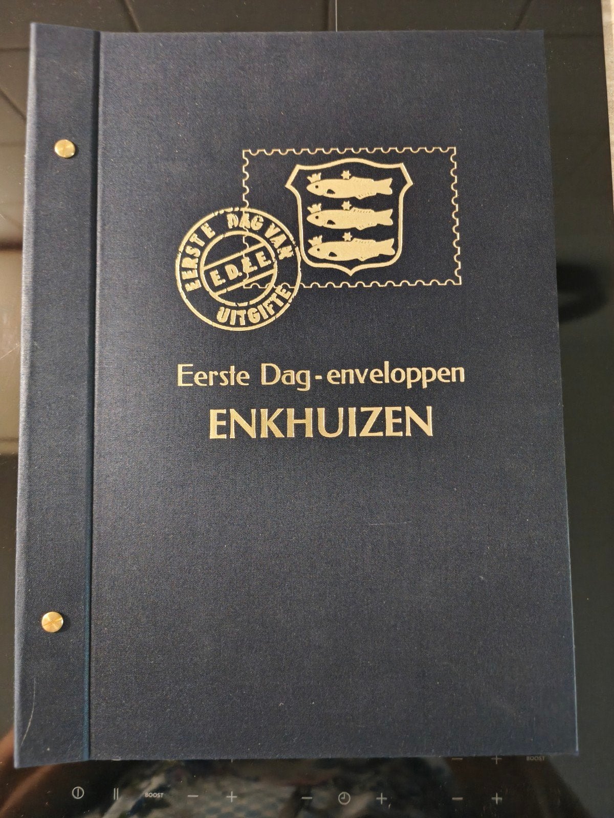 Album met 1e dag enveloppen Enkhuizen, Ophalen, Verzamelalbum