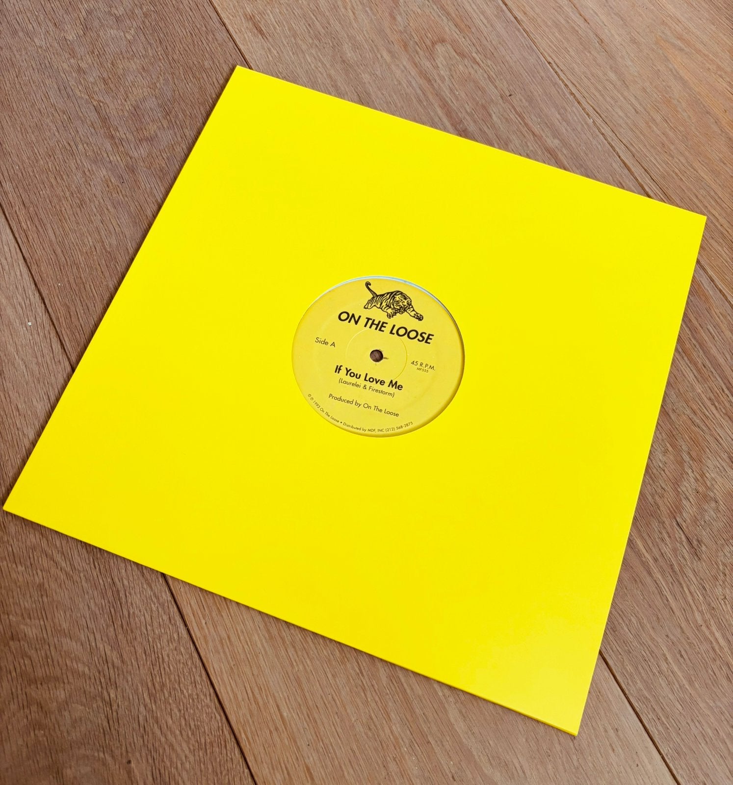 Reggae : Laurelei & Firestorm - If You Love Me, Gebruikt, Ophalen of Verzenden, 12 inch, Overige typen