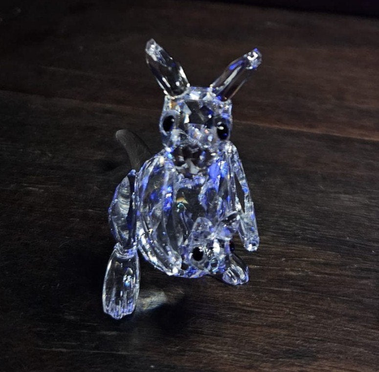 SCS kangoeroe met jong Swarovski, Ophalen of Verzenden, Zo goed als nieuw, Figuurtje