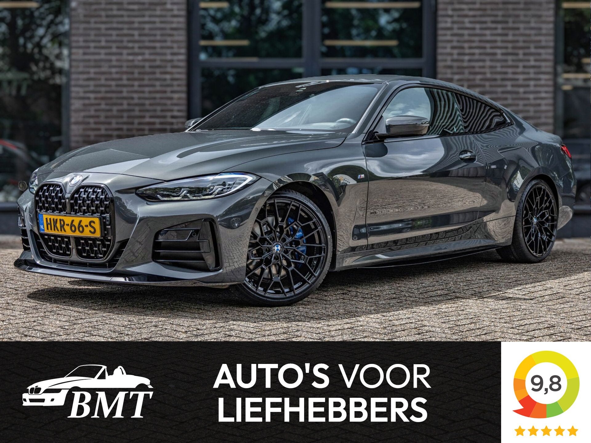 BMW 4 Serie 420i G22 Coupé High Executive M Sport / 360 / L, Auto's, Automaat, 1998 cc, Achterwielaandrijving, Gebruikt