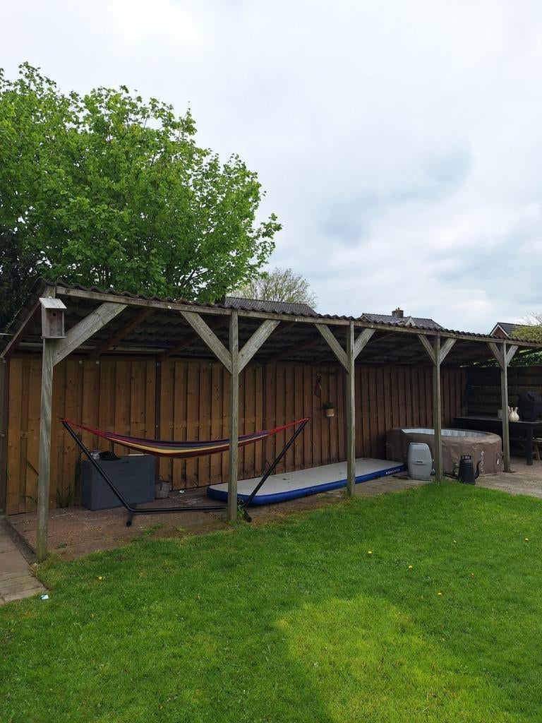 Overkapping / houtopslag, Tuin en Terras, Overkappingen, Ophalen, Gebruikt