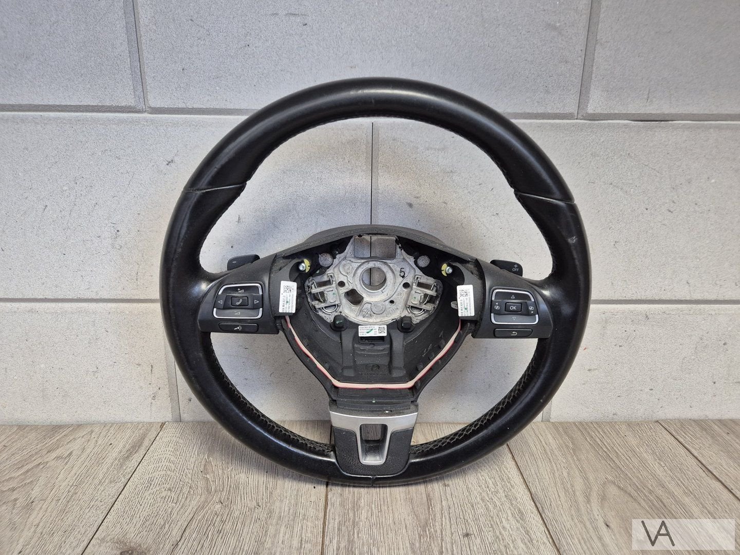 VW Golf 6 / Passat / Caddy stuur met flippers en knoppen, Gebruikt, -, Volkswagen, -