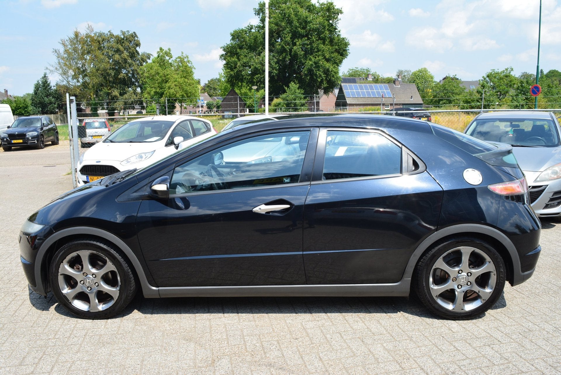 Honda Civic 1.8 Sport VTEC | 5 Deurs |Airco | Cruise | L.M., Auto's, Honda, Voorwielaandrijving, 4 cilinders, Zwart, Origineel Nederlands