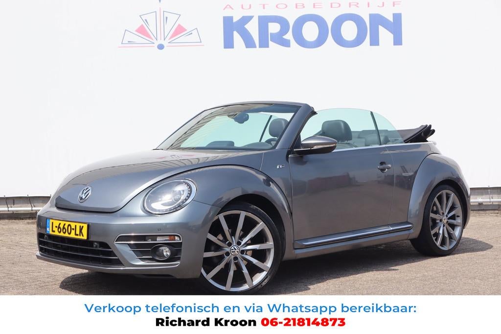 Volkswagen Beetle Cabriolet 1.4 TSI Sport BlueMotion R-line, 1334 kg, Gebruikt, 4 cilinders, 4 stoelen