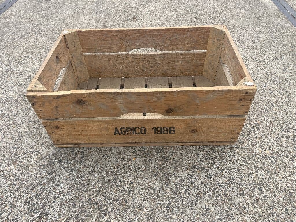 2-lats Fruitkisten 24,5 x 36,5 x 60 Super mooi , Houten Kist, Ophalen, Minder dan 50 cm, 50 tot 100 cm, Zo goed als nieuw