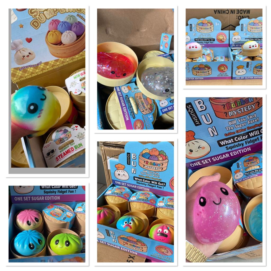 Partij 144 Squishy Dumplings Fidget Speelgoed - Nieuw, Ophalen of Verzenden, Nieuw, Overige typen