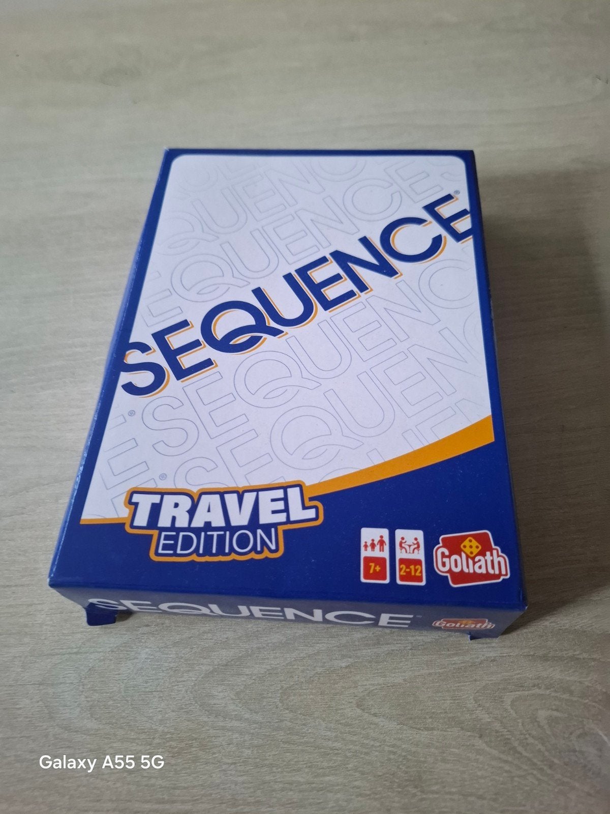Sequence Travel Edition - Compact Bordspel, Vlizoord 40, 8091 RR Hattem, The Netherlands, Goliath, Ophalen of Verzenden, Zo goed als nieuw
