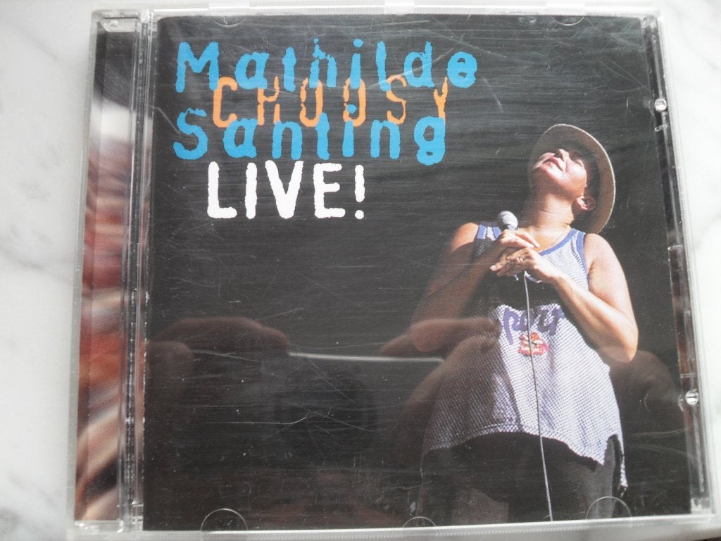 CD MATHILDE SANTING LIVE-CHOOSY., Ophalen of Verzenden, Zo goed als nieuw, Eerste persing, Jazz