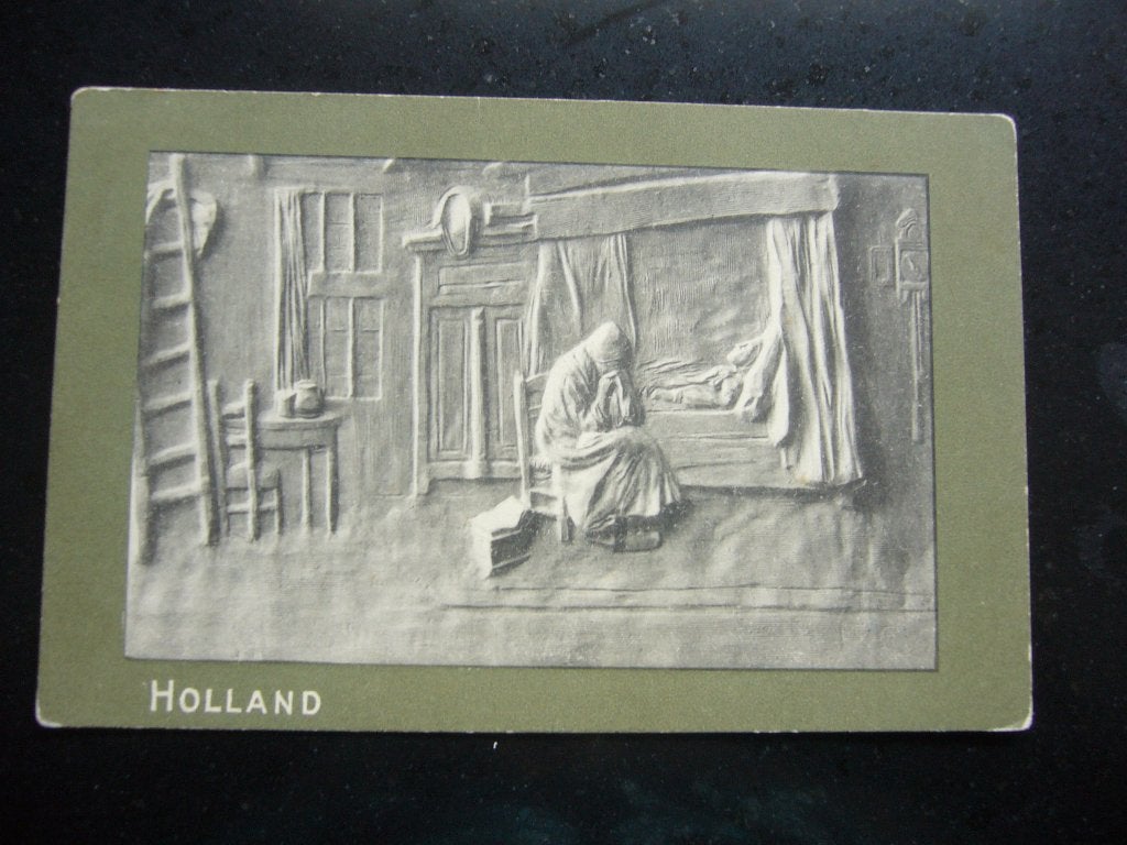 HOLLAND =  VROUW    BRIEFKAART 1908, Ophalen of Verzenden, Voor 1920, Gelopen, Overige thema's