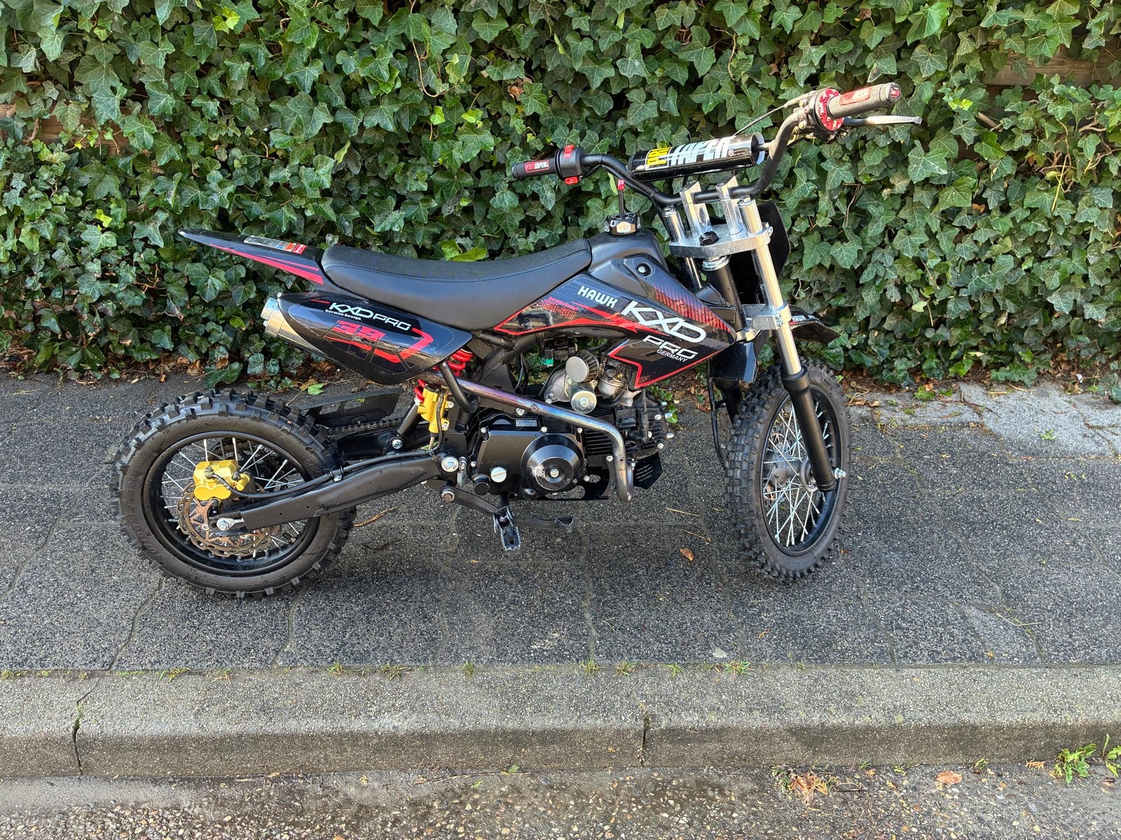 KXD PRO Pitbike 125 4takt - Zo goed als nieuw, Fietsen en Brommers, Ophalen of Verzenden, Zo goed als nieuw, Overige merken