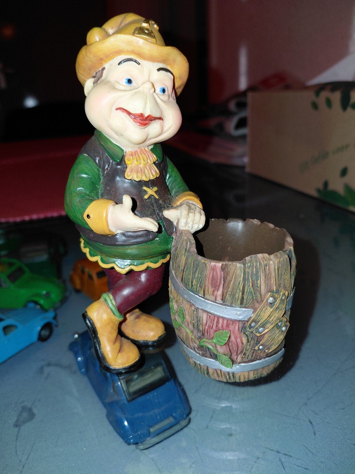 De Laaf Collection beeldje met ton, Ophalen of Verzenden, Gebruikt, Laaf