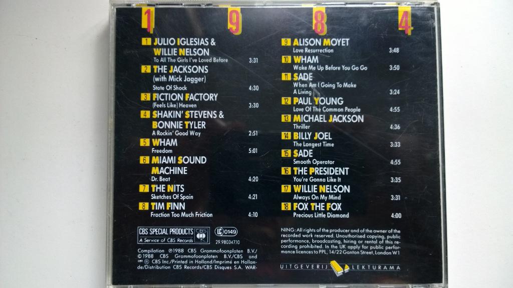25 Jaar Popmuziek 1984, Ophalen of Verzenden, Zo goed als nieuw, Pop