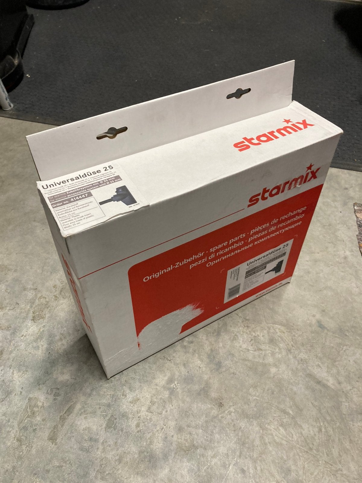 Starmix voet / mondstuk voor stofzuiger 414447 NIEUW, Ophalen of Verzenden, Nieuw, Overige merken