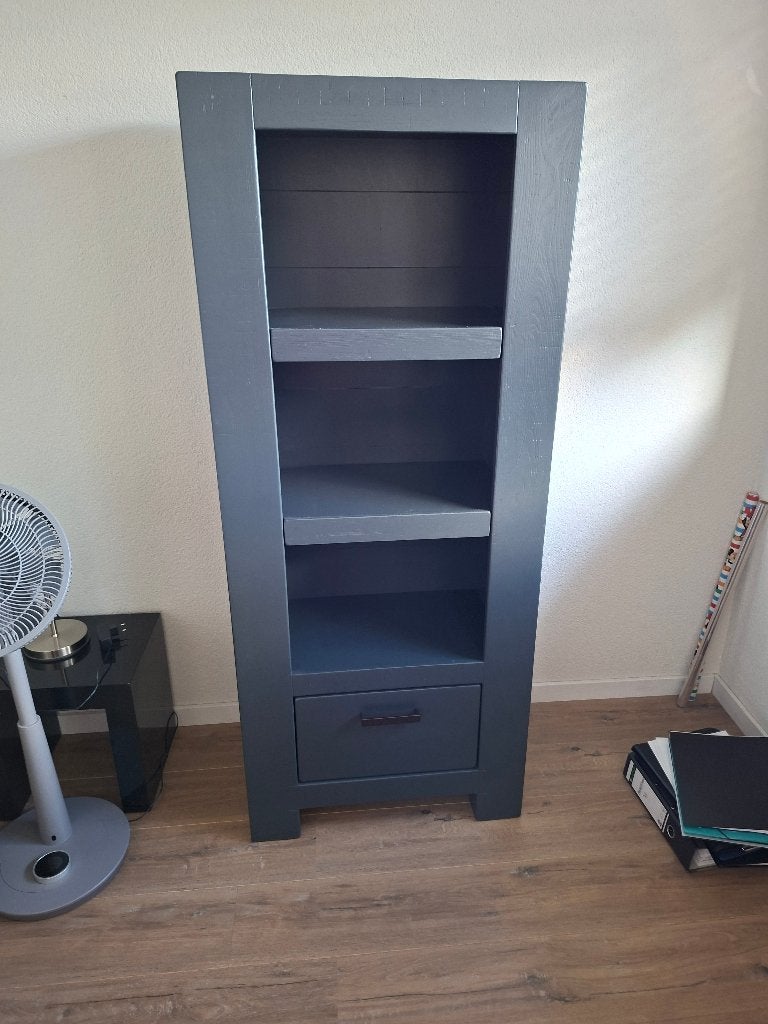 Vitrinekast, Huis en Inrichting, Kasten | Vitrinekasten, Ophalen, Gebruikt, Eikenhout, 50 tot 100 cm