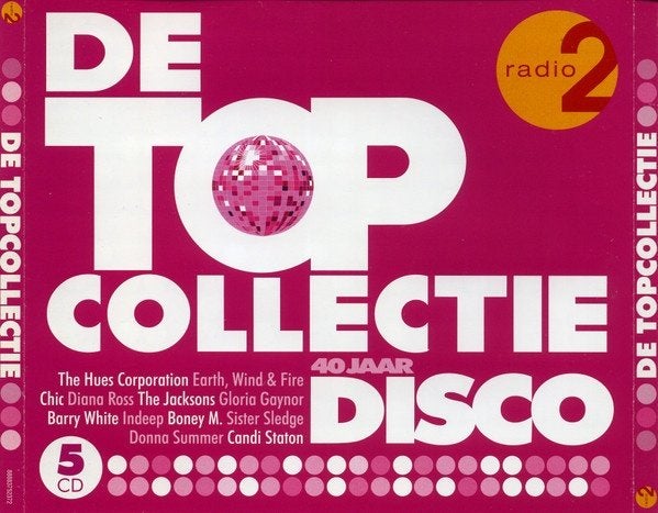 5 CD BOX Radio 2 - De Topcollectie 40 Jaar Disco, Ophalen, Zo goed als nieuw, Nederlandstalig