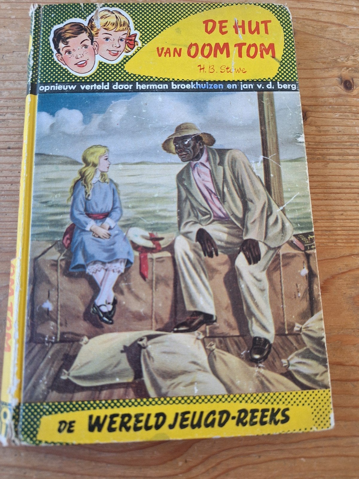 Oud leesboek van de hut van oom Tom, Ophalen of Verzenden, Gelezen
