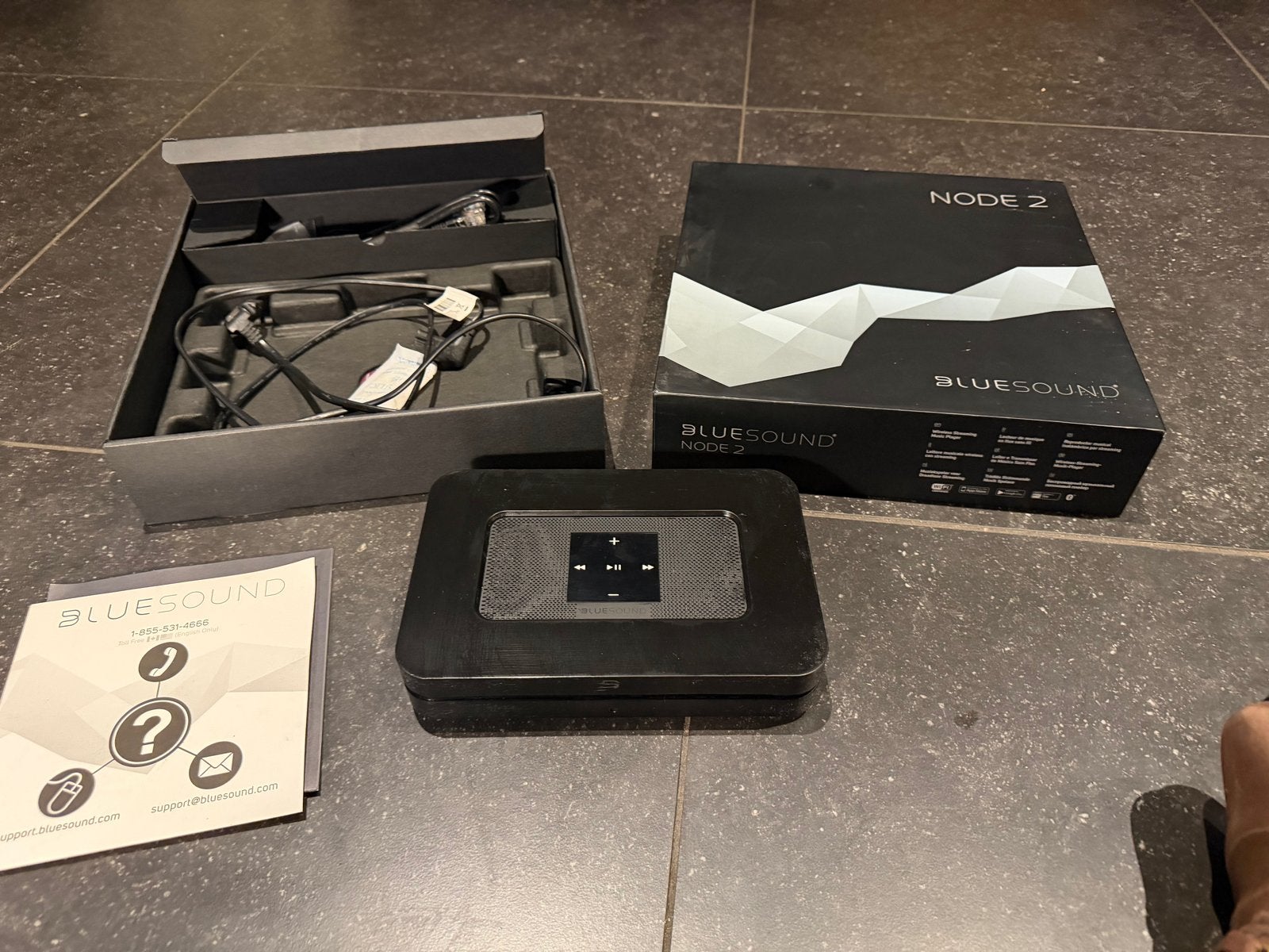 Bluesound Node 2 - Muziekstreamer (Zo goed als nieuw), Ophalen, Zo goed als nieuw, HDMI, Zonder harde schijf